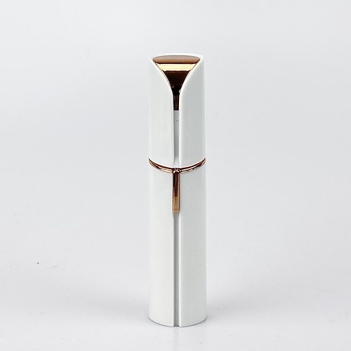 Gesichtshaarentfernung für Frauen schmerzloser Haarentferner, wasserfester Rasierer Haarentferner mit LED-Licht für Gesicht Bikini Pfirsich Flaum Oberlippe Kinn (mattschwarz) Image