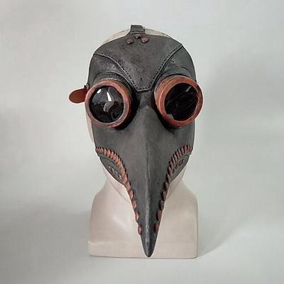Weihnachten Mode Besonders Mantel Maskerade Trenchcoat Pestdoktor Einfarbig Herren Halloween Karneval Maskerade Party Halloween Erwachsene Mantel Image