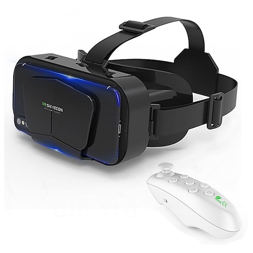 VR-Headset ohne Fernbedienung kompatibel mit iPhone Android-Handys mit 3,5-7,2 Bildschirm leicht und verstellbar HD 3D Virtual-Reality-Brille Valentinstag Geschenk Image