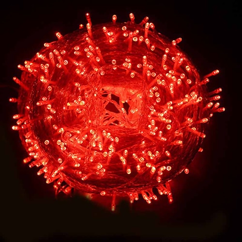 LED Lichterkette 100M 800LEDs Außen wasserdicht LED Lichterkette Feenlichter Feiertagsbeleuchtung Hochzeitsfeier Baum Garten Dekorationslichter EU UK Stecker Image