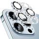 1 Satz Handy Kamera Schutzfolie Für Apple iPhone 14 Promax iPhone 13 iPhone 11 iPhone 12 Mini Aluminium-Legierung 9H Härtegrad Diamant Glänzender Schein Handy-Zubehör