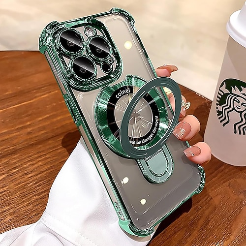 Handy Hülle Handyhüllen Für iPhone 17 Pro Max 17 Air 15 14 Pro Max Plus 13 12 11 Pro Max Mini Rückseite Mit Ständer Ringhalter TPU Image