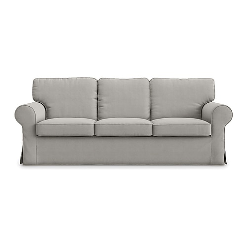 3-Sitzer Sofa Bezug Ektorp Couchbezug mit 3 Kissenbezügen und 3 Rückenlehnenbezügen Ektorp abnehmbarer waschbarer Möbel-Schutz Image