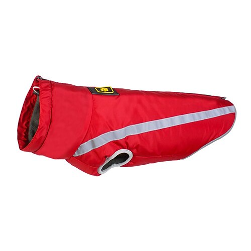 Warmer Fleece-Wintermantel für Hunde, wasserdichte Hundejacke, Bekleidung, reflektierender Hunde-Schneeanzug für mittelgroße und große Hunde Image