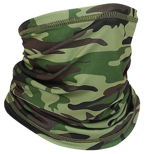 Kopfbedeckung Sturmhaube Halswärmer Tarnung Sonnenschutz Schnelltrocknend Staubdicht Reflektierende Streifen Atmungsaktiv Fahhrad / Radsport Schwarz Weiß Rosa Spandex für Herren Damen Erwachsene Image