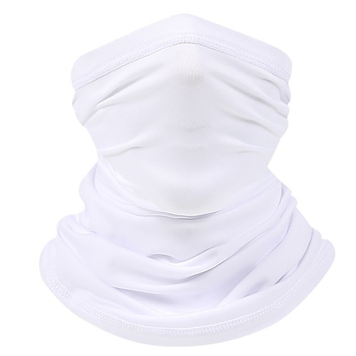 Kopfbedeckung Sturmhaube Halswärmer Tarnung Sonnenschutz Schnelltrocknend Staubdicht Reflektierende Streifen Atmungsaktiv Fahhrad / Radsport Schwarz Weiß Rosa Spandex für Herren Damen Erwachsene Image