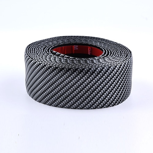 3 Stück Autoschwelle Anti-Treten/Kratzen Tür Dekor Stoßaufkleber Blau 1 Meter Image