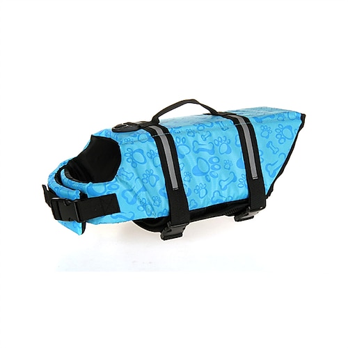 Hund Weste Rettungsweste Hundeschwimmweste Mode Reflektierend Sport und Freizeit Sicherheit Strand Pool Hundebekleidung for Husky Golden Retriever Bichon Frise Zwergspitz Klein Image