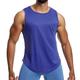 Herren Tank Top Fitness-Tank Panzer Unterhemden Rundhalsausschnitt Ärmellos Sport Casual Fitnessstudio Atmungsaktiv Weich Glatt Schwarz Gelb Sportkleidung Modisch Basic