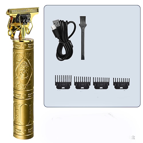 Vintage T9 elektrischer Haarschnitt-Trimmer kabellose Haarschnittmaschine professioneller Haarbarber-Trimmer für Männer geeignet für Vatertag und Valentinstagsgeschenk Image