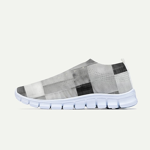 Herren Turnschuhe Loafer Slip On Freizeitschuhe für Herren Schuhe bedrucken Flyknit Schuhe Rennen Fitness Cross Trainingsschuhe Wanderschuhe Sport Brautkleider schlicht Sportlich Täglich Gestrickt