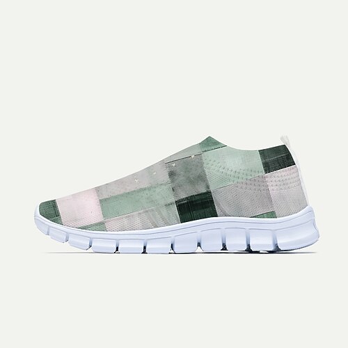 Herren Turnschuhe Loafer Slip On Freizeitschuhe für Herren Schuhe bedrucken Flyknit Schuhe Rennen Fitness Cross Trainingsschuhe Wanderschuhe Sport Brautkleider schlicht Sportlich Täglich Gestrickt