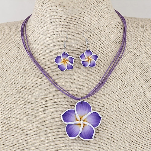 1 Set Schmuckset For Damen Partyabend Geschenk Täglich Harz Klassisch Image