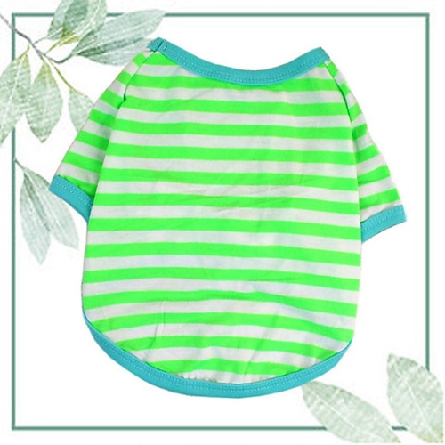 Hund Katze Hemd / T-Shirt Mode Niedlich Wasserdicht Atmungsaktiv Weich Waschbar Bequem Outdoor Alltagstauglich Hundebekleidung for Bichon Frise Zwergspitz Baby Haustier Papillon Klein Image