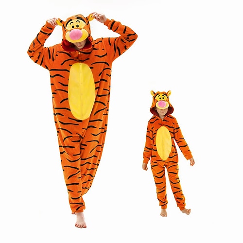 Karnevalskostüm Buchwoche 2026 2026 Tier Zeichentrick Karneval Kigurumi-Pyjamas Ausgefallene Kostüme Gruppenkostüm Warm Lustiges Kostüm Bequem Kinder Erwachsene Unisex Männer und Frauen Jungen und Image