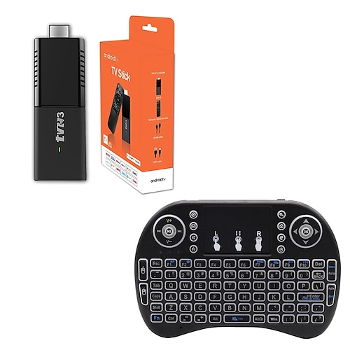 TV-Smart-Stick 1080p 4k Android 10 2GB RAM 8GB ROM WLAN HDMI-kompatibler TV-Bildschirmprojektor Smart-TV-Dongle Image