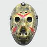 Jason Vorhees Jason Voorhees Maske Haloween Figuren Erwachsene Herren Damen Grusel Gruseliges Kostüm Halloween Karneval Einfache Halloween-Kostüme