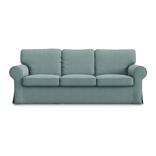 3-Sitzer Sofabezug Ektorp Couchbezug mit 3 Kissenbezügen und 3 Rückenlehnenbezügen Ektorp abziehbarer waschbarer Möbel Protector Image