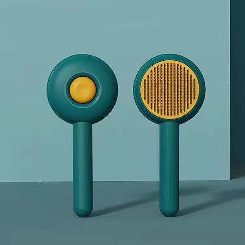 Katzenbürste Haustierkamm Haar entfernt Hundehaarkamm für Katzenhundepflege Haarreiniger Reinigung Beauty Slicker Bürste Haustierbedarf Image