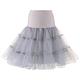 50er Jahre Prinzessin Petticoat Reifrock Tutu Unterrock Crinoline Tüllrock Damenkostüm Vintage Cosplay Party / Abendball kurz / Minirock