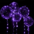 LED Ballon leuchtende Party Hochzeit liefert Dekoration transparente Blase Dekoration Geburtstagsfeier Hochzeit LED Ballons Schnur Lichter Weihnachtsgeschenk