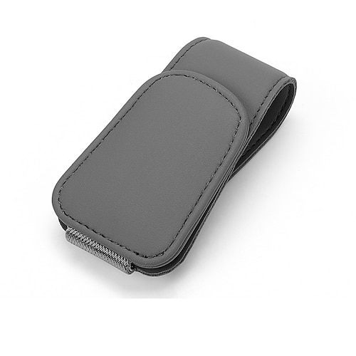 Auto-Sonnenblenden-Brillenhalter - Magnetischer Leder-Brillenclip und Ticketkartenhalter Auto-Sonnenblenden-Zubehör
