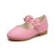 Mädchen Flache Schuhe Prinzessin Schuhe PU Wasserdicht Atmungsaktivität Prinzessin Schuhe Große Kinder (ab 7 Jahren) Kleine Kinder (4-7 Jahre) Täglich Schwarz Weiß Rosa Herbst Frühling