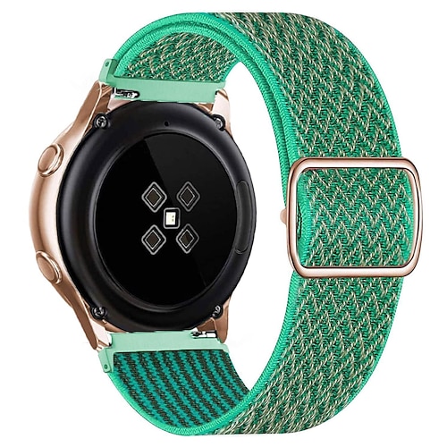 Uhrenarmband für Samsung Galaxy Watch 7/6/5/4 40/44mm, Galaxy Watch 5 Pro 45mm, Galaxy Watch 6/4 Classic 42/46/43/47mm, Watch 3, Active 2, Gear S3 S2 Nylon Ersatz Gurt 20mm 22mm Schnellspanner Image
