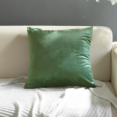 Dekorative Wurfkissen, Samt-Kissenbezug, einfarbig, für Schlafzimmer, Wohnzimmer, Sofa, Couch, Stuhl, Rosa, Blau, Salbeigrün, Lila, Gelb, gebranntes Orange