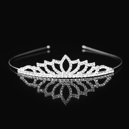 Kopfschmuck Stirnkrone Krone Prinzessin Kunststoff Legierung Für Prinzessin Elsa Anna Cosplay Halloween Karneval Mädchen Modeschmuck Modeschmuck Image