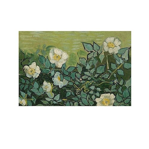 Tischsets mit Van-Gogh-Gemälde, gewebtes Tischset aus Vinyl, waschbar, hitzebeständig, schmutzabweisende Matten, PVC-Tischsets für Tisch, Esszimmer, Büro, Küche, Hotel, Heimdekoration Image