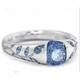 Damen Ringe Elegant Valentinstag Blumen Ring