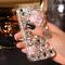 Handy Hülle Handyhüllen Für Samsung Galaxy S24 S23 S22 S21 S20 Plus Ultra A54 A34 A14 A73 A53 A33 Anmerkung 20 10 S25 Ultra Rückseite Bling Strass Staubdicht Tier Kristalldiamant TPU