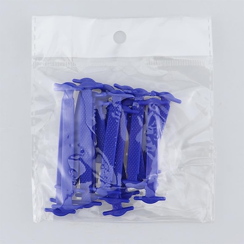 No-Tie-Silikon-Schnürsenkel für Erwachsene und Kinder – elastische, bunte Schnürsenkel für Sneaker, Laufen und den Alltag Image
