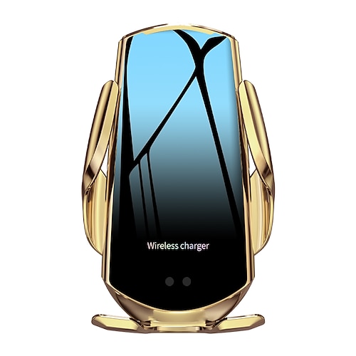 q6 kabelloses autoladegerät schnellladung auto-klemmung autotelefonhalterung auto lüftungshalterung kompatibel mit iphone 14/13/12/12promax/xs/xr/x/8/8 samsung s22/s21 lg huawei google pixel