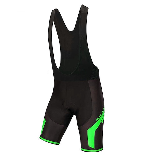21grams Herren Radhose Bib Pants Jumpsuit Sommer Fahrradhose MTB 3d Pad Atmungsaktiv Schnell Trocken Schwarz Image