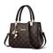 Damen Handtasche Umhängetasche Schultertasche Boston-Tasche PU-Leder B¨¹ro Täglich Festtage Anhänger Reißverschluss Hohe Kapazität Wasserdicht Langlebig Geometrisch Farbblock dunkles Ahornblatt mit
