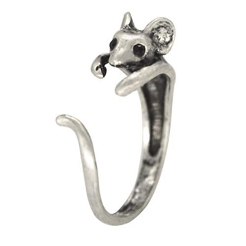 Damen Ringe Modisch Outdoor Tier Ring