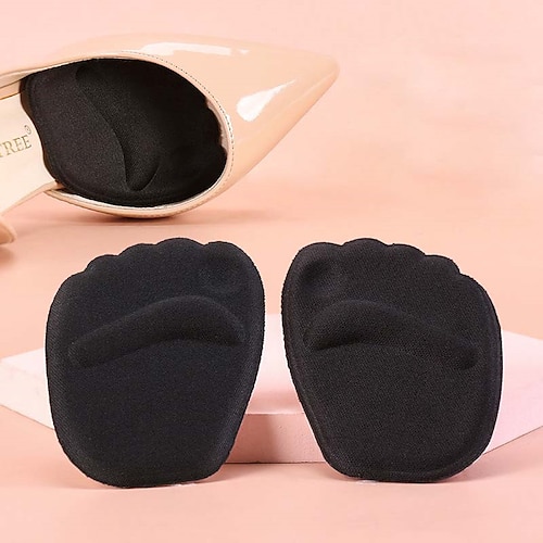 2 Paar transparente Gel-Einlegesohlen für High Heels für Damen mit Anti-Rutsch- und Dämpfungsdesign – bequeme Fußpolster für ganztägiges Tragen Image