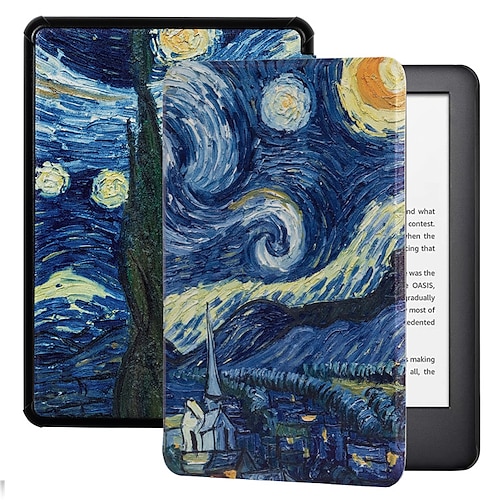 Tablette Hüllenabdeckung Für Amazon Kindle Papierweiß 6,8'' 11 Papierweiß 6'' 10 Kindle Oasis 7,0-Zoll Kindle 6,0-Zoll 2021 2020 Ultra dünn Magnetisch Intelligentes automatisches Aufwachen / Schlafen Image
