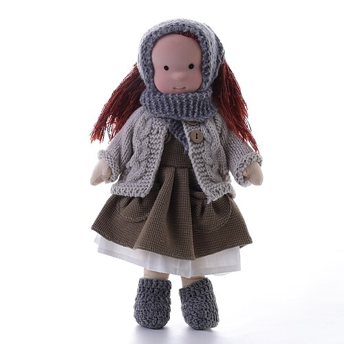 Handgemachte Waldorf-Puppe Waldorf-Puppe Festivalgeschenk Kinderfest Geschenke Weihnachtsgeschenk Image
