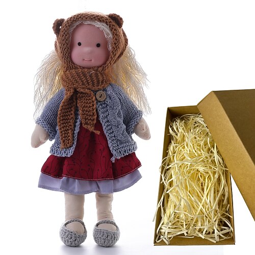 Handgemachte Waldorf-Puppe Waldorf-Puppe Festivalgeschenk Kinderfest Geschenke Weihnachtsgeschenk