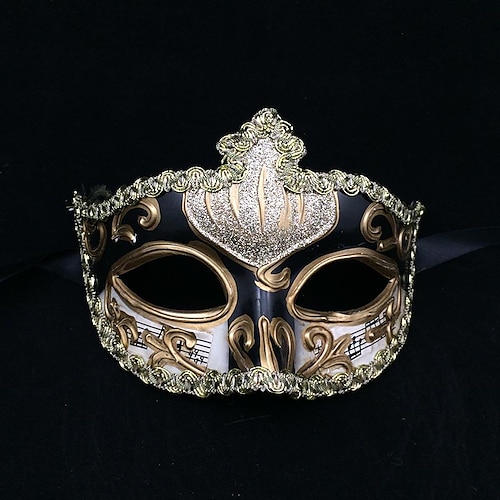 Karneval 2026 Venezianisch Karneval Maske Venezianische Maske Maskenmaske Party / Abend Klassisch Zeitlos Halbgesicht Skulptur Erwachsene Damen Weiblich Karneval Maskerade Party Maskerade Karneval Image