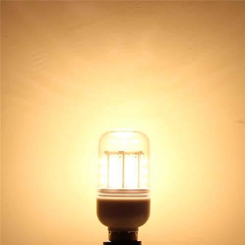 1pc 3 W 280 lm E14 LED Mais-Birnen T 27 LED-Perlen SMD 5730 Dekorativ Warmes Weiß / Kühles Weiß 12-24 V / 1 Stück / RoHs Image