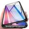 Handy Hülle Handyhüllen Für Samsung Galaxy S25 S24 S23 S22 S21 S20 Plus Ultra A54 A34 A14 A53 A33 A23 A13 A32 A52 Magnetische Adsorption Transparent Beidseitig Unterstützt kabelloses Laden Gehärtetes