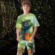 Jungen 3D Graphic Dinosaurier Drache T-Shirt Shorts T-Shirt-Set Kleidungsset Kurzarm 3D-Drucke Sommer Frühling Aktiv Sport Modisch Polyester kinderkleidung 3-13 Jahre Outdoor Strasse Urlaub Regular