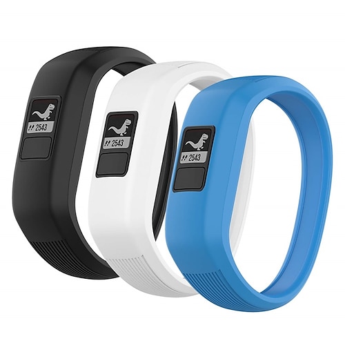 3 Pack Uhrenarmband für Garmin Vivofit 3 Vivofit JR Vivofit jr2 Silikon Ersatz Gurt Elasthan Wasserdicht Verstellbar Sportarmband Armband Image
