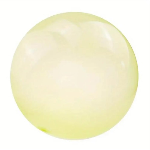 1/2/3 Stück Spielzeug Bubble Ball mit Pumpe 27/47 Zoll Urlaub Hüpfball elastischer super großer Strandballon aufblasbarer lustiger Spielzeugball für Garten drinnen und draußen Image