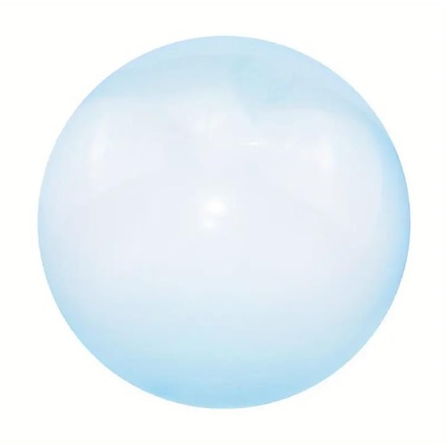 1/2/3 Stück Spielzeug Bubble Ball mit Pumpe 27/47 Zoll Urlaub Hüpfball elastischer super großer Strandballon aufblasbarer lustiger Spielzeugball für Garten drinnen und draußen Image