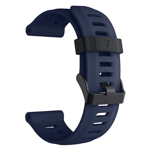 Uhrenarmband für Garmin Fenix 3 HR Fenix 3 Fenix 7X / 6X / 5X / 3 Sapphire Fenix 6X Pro / 5X Plus / 3 HR Descent Mk1 Mk2 Mk2i D2 Delta PX / Bravo / Charlie Silikon Ersatz Gurt 26mm Atmungsaktiv Image